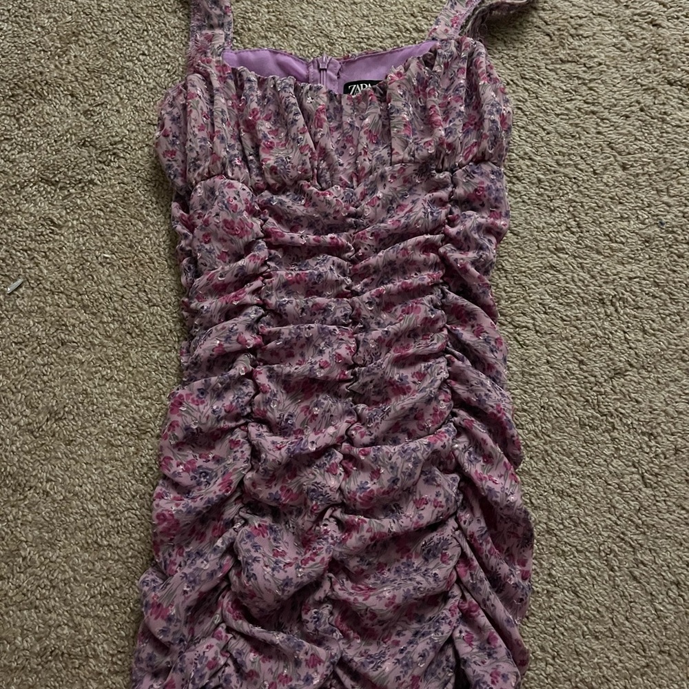 super cute zara sun dress!!